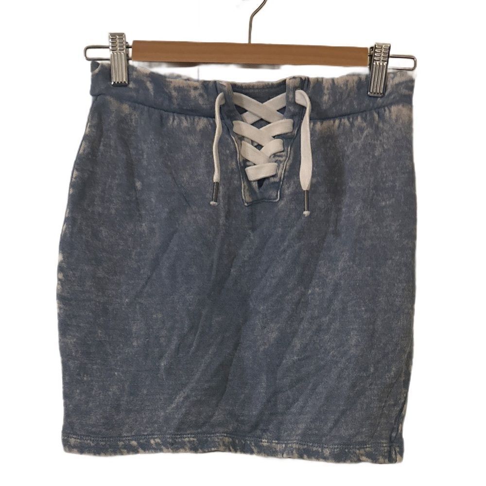 CHASER lace up mini skirt - NWT!